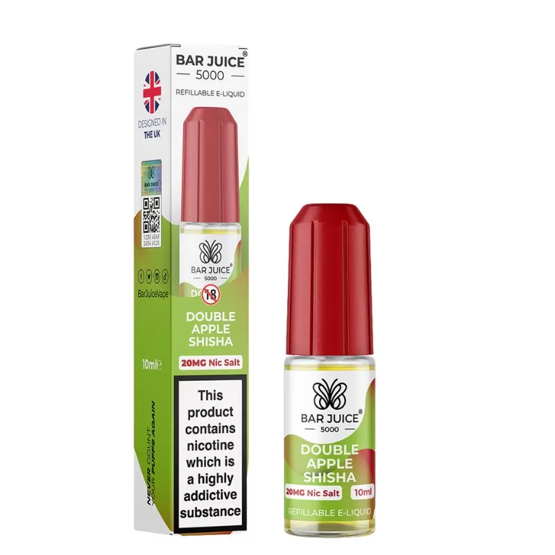 Bar Juice 5000 Double Apple Shisha Nic Salt