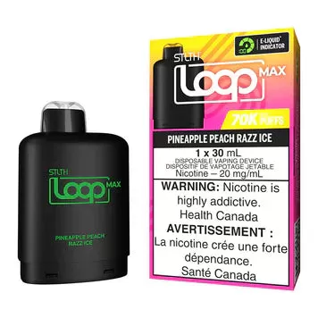 Pineapple Peach Razz Ice STLTH Loop Max Pod 70k