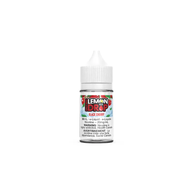 Lemon Drop Ice Vape Juice Salt 30mL - Black Cherry