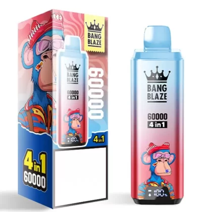 Wholesale Bang Blaze 60k Puffs Disposable Vape – 4 Options in 1, Rechargeable 78ml