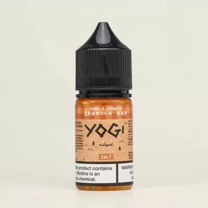 Yogi E-Liquids Salt Nic Creamy Vanilla Tobacco & Honey Granola Bar