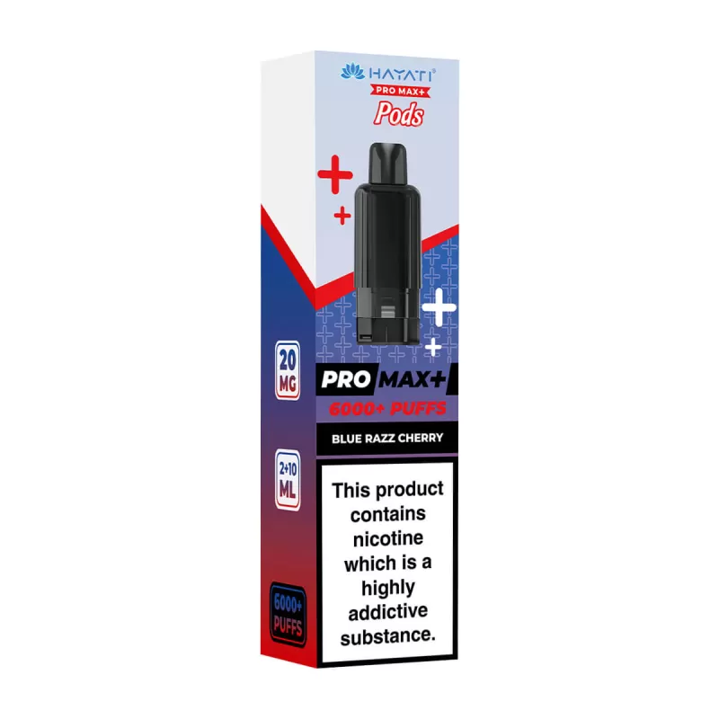 Blue Razz Cherry Hayati Pro Max Plus 6000 Prefilled Pod + Refill