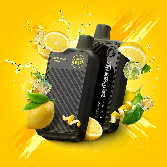 Flavour Beast - Beast Mode Max 18K Disposable: Super Sour Lemon