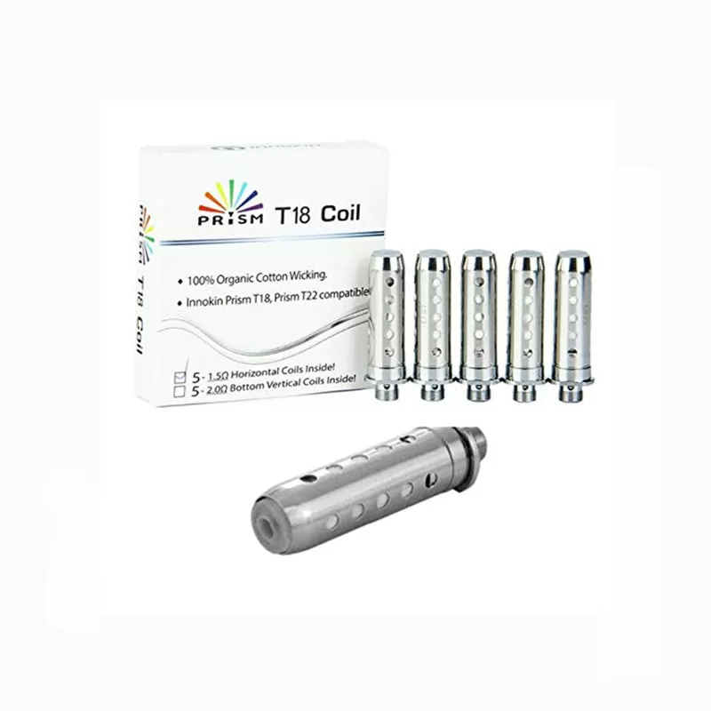 Genuine Innokin T18 / T22 Replacement Coils (1.5Ω) – Pack of 5