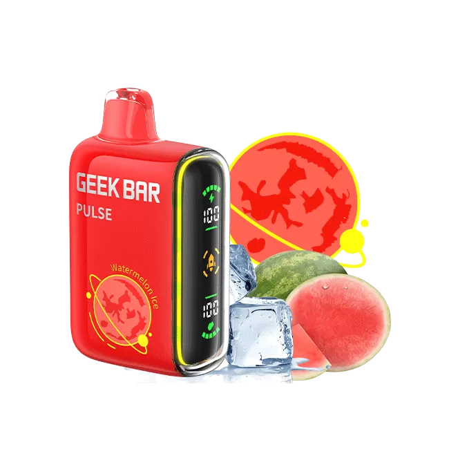Watermelon Ice Geekbar Pulse 15000 Disposable Pod