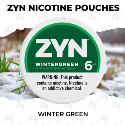 Zyn Nicotine Pouches – Winter Green 6mg