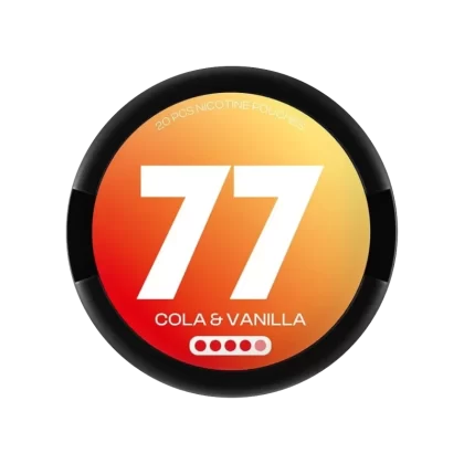77 Cola & Vanilla Nicotine Pouches