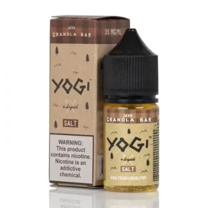 Yogi Salts Java Granola Bar 30ml E-Option | Rich Chocolate, Coffee & Granola Blend