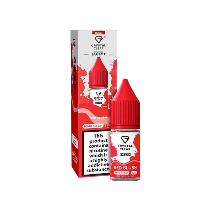 Red Slush Nic Salt E-Liquid by Crystal Clear