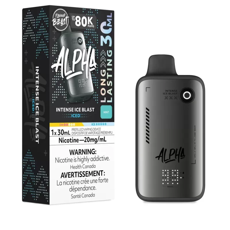 Flavour Beast Alpha 80k Intense Ice Blast Disposable Vape