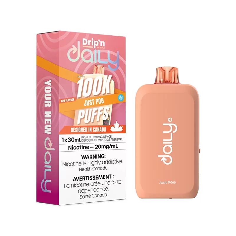 Drip'n by Envi Daily 100K Disposable - Just POG
