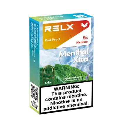 正品悦刻Relx海外版-新薄荷Menthol Xtra单颗装-三颗起售