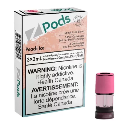 Z POD 2% 3 X 2ML – PEACH ICE