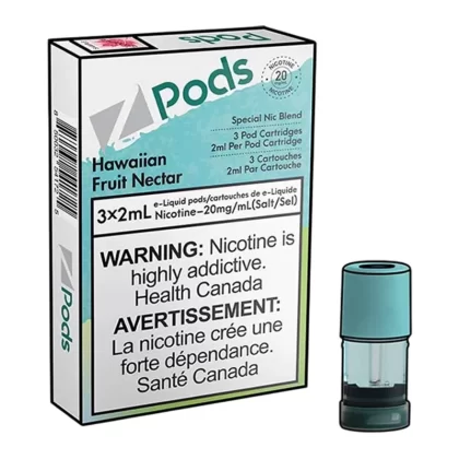 Z POD 2% 3 X 2ML – HAWAIIAN FRUIT NECTAR