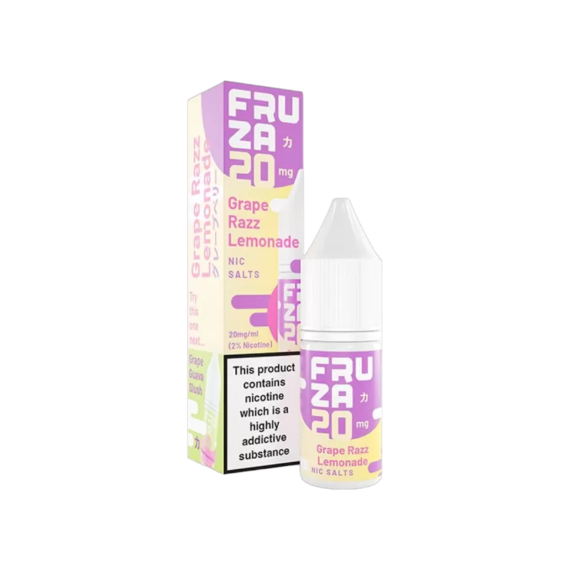 Grape Razz Lemonade Nic Salt E-Liquid by Fruza