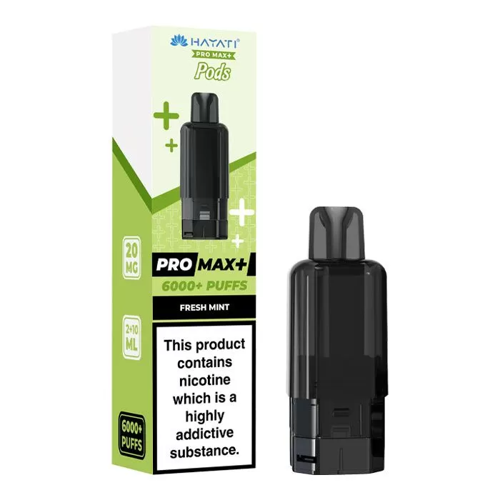 Hayati Pro Max Plus 6000 - Fresh Mint Refill Pod