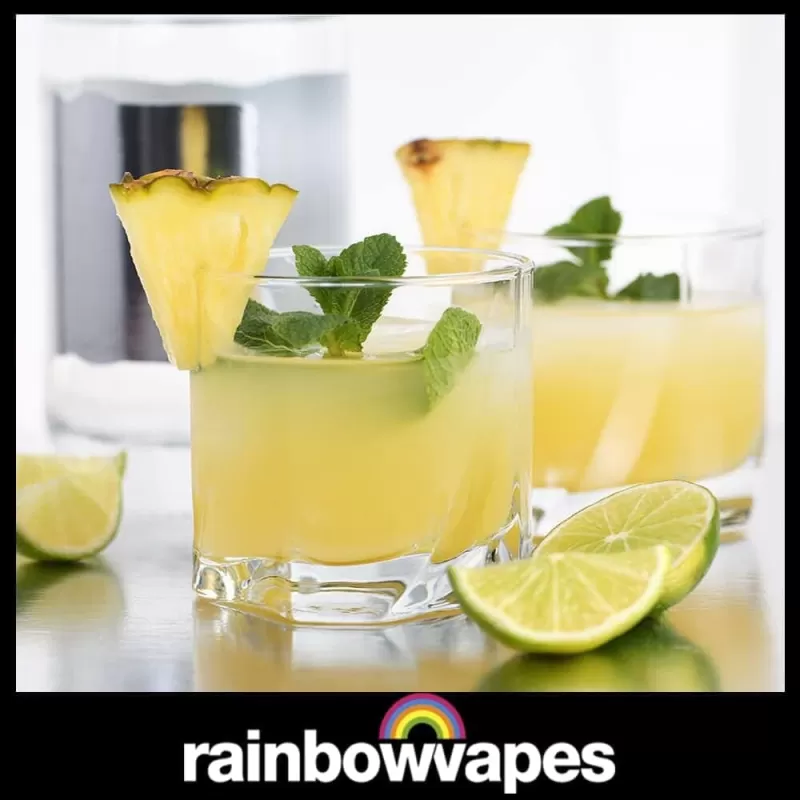 Pineapple Lime and Ice E-Liquid By Rainbowvapes (40vg 60pg) (60ml)