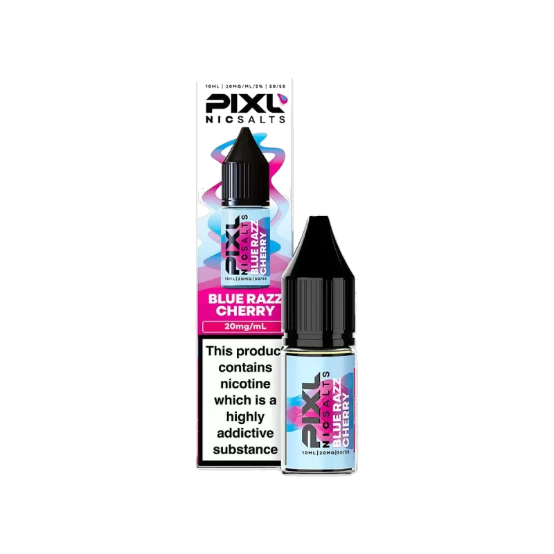Blue Razz Cherry Nic Salt E-Liquid by Pixl