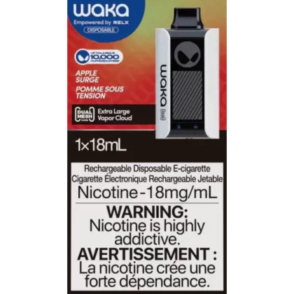 Waka By RELX 10000 Puff Disposable - Apple Surge