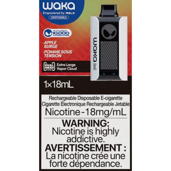 Waka By RELX 10000 Puff Disposable - Apple Surge