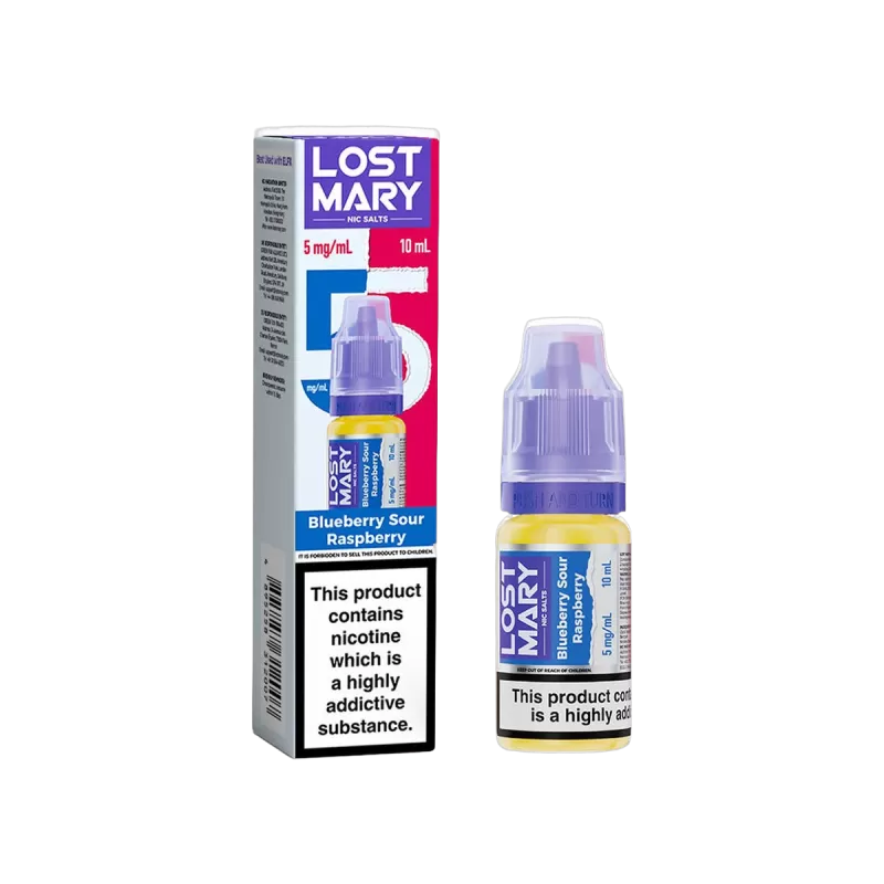 Blueberry Sour Raspberry Nic Salt E-Liquid by Lost Mary