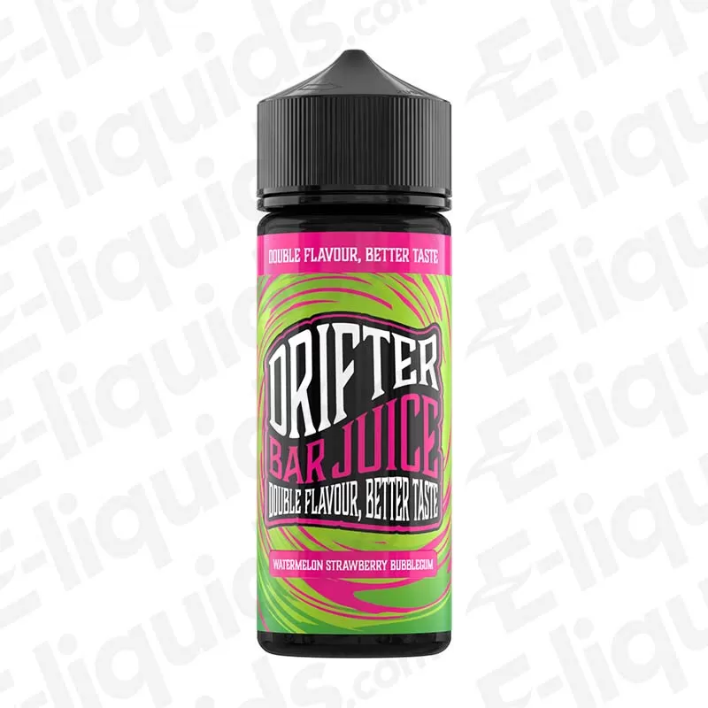 Drifter Watermelon Strawberry Bubblegum 100ml Shortfill Vape Juice