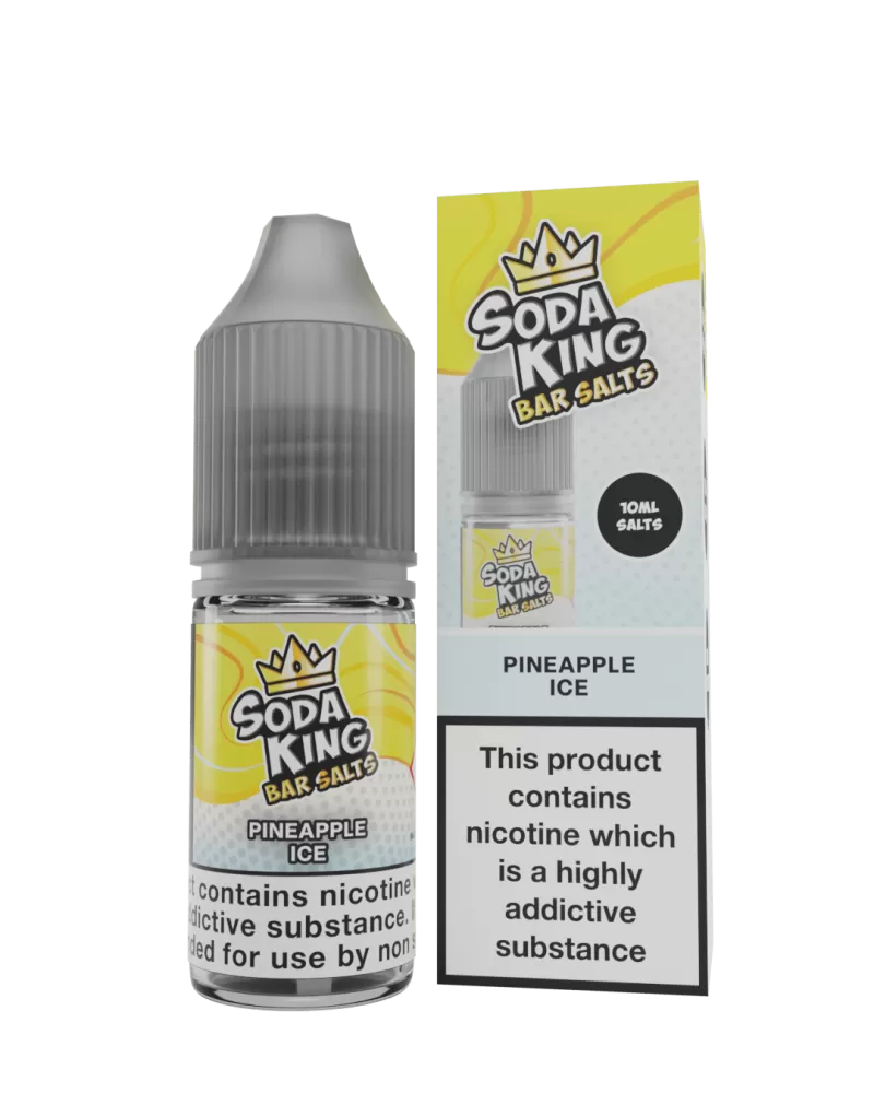 Pineapple Ice Nic Salt By Soda King Bar Salt