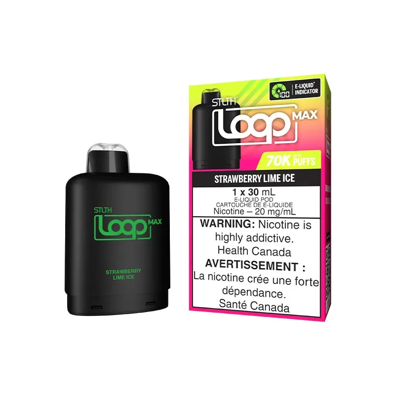 STLTH LOOP MAX Pod Pack - Strawberry Lime Ice (AB)