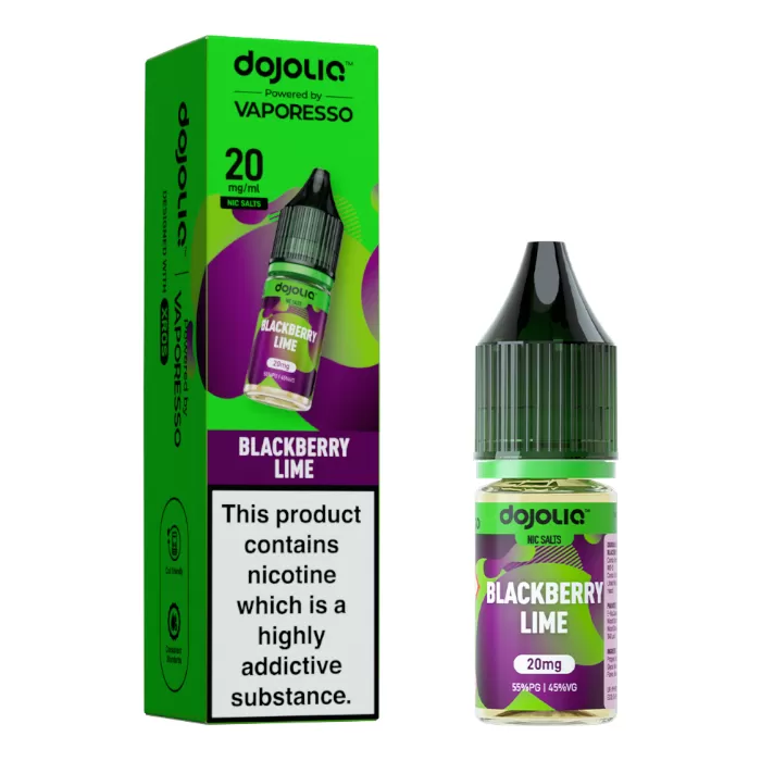 Blackberry Lime DOJOLIQ Nic Salts by Vaporesso