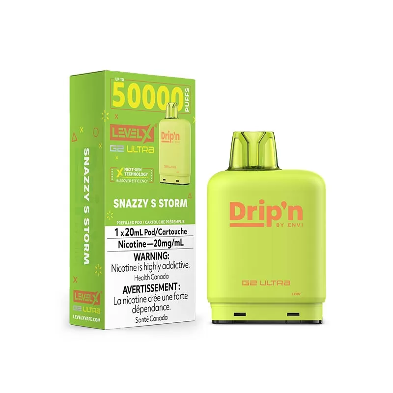 Level X Drip'n G2 Ultra Pod - Snazzy S Storm (MB)