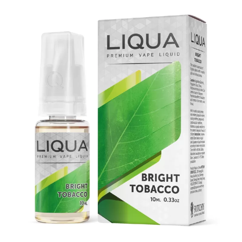 Bright Tobacco 10ml by Liqua