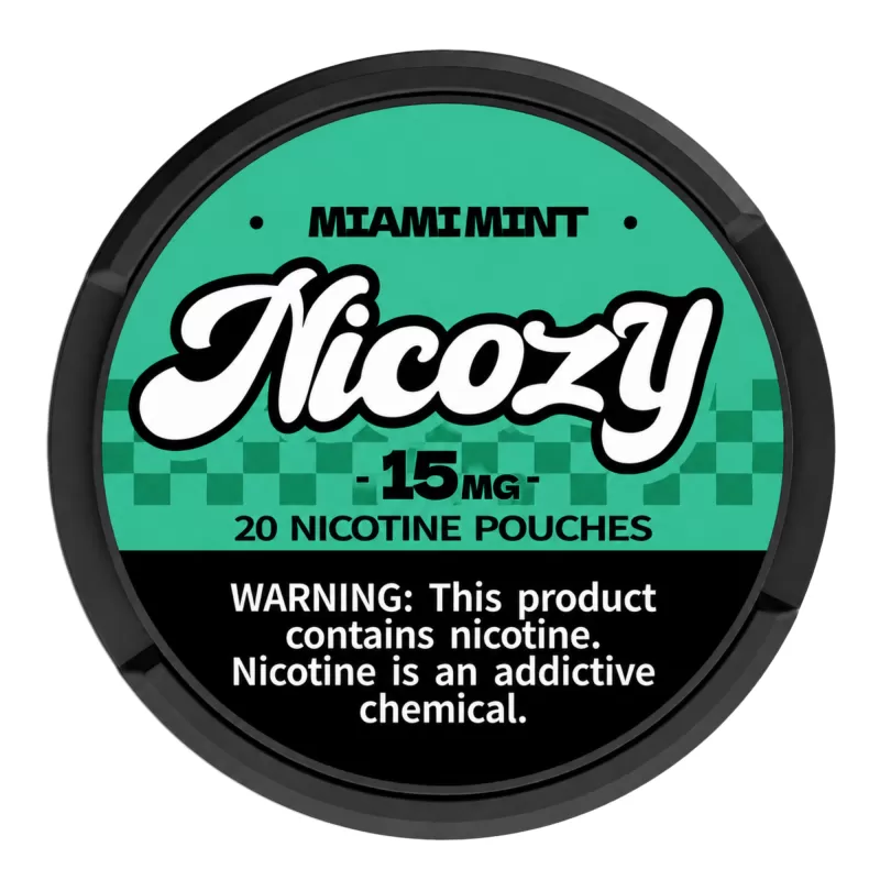 NICOZY Pouches Miami Mint 15MG