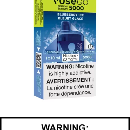Vuse Go 5000 Blueberry Ice 20mg Disposable (Provincial)