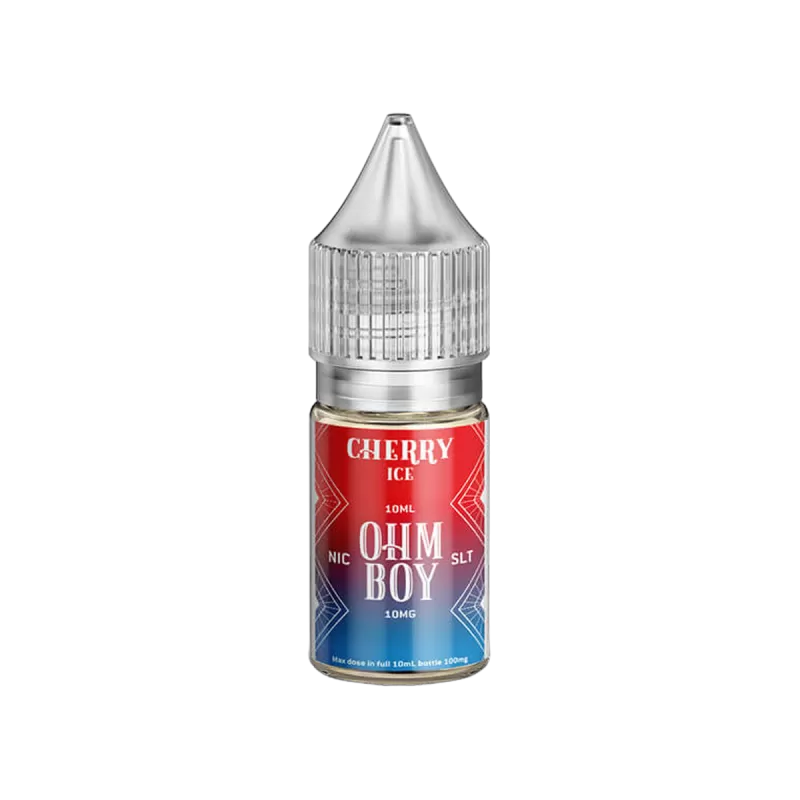 Cherry Ice Nic Salt E-Liquid by Ohm Boy SLT