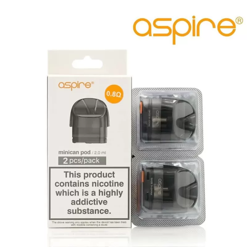Aspire Minican Replacement Pods 2 PCS £3.99
