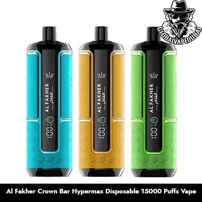 Al Fakher Crown Bar Hypermax Disposable 15000 Puffs Vape in Dubai Uae