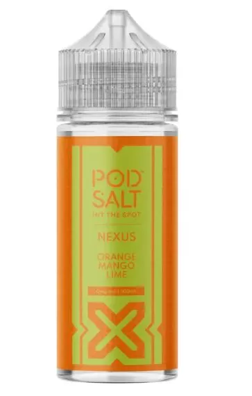 Pod Salt Nexus Orange Mango Lime SHORTFILL E-LIQUID-£9.50 Only