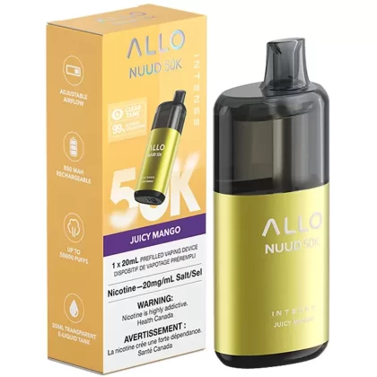 Allo Intense NUUD 50k disposable -Juicy mango (Provincial)