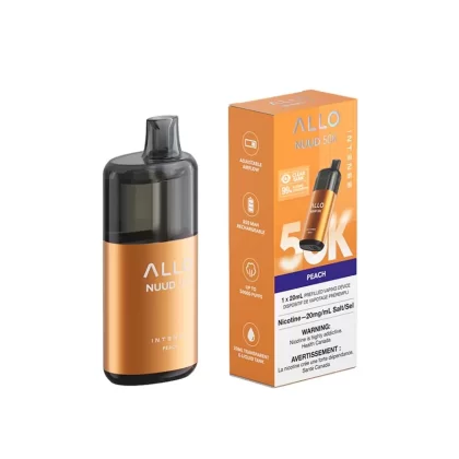 ALLO Intense Nuud 50K Disposable Vape - Peach (AB)