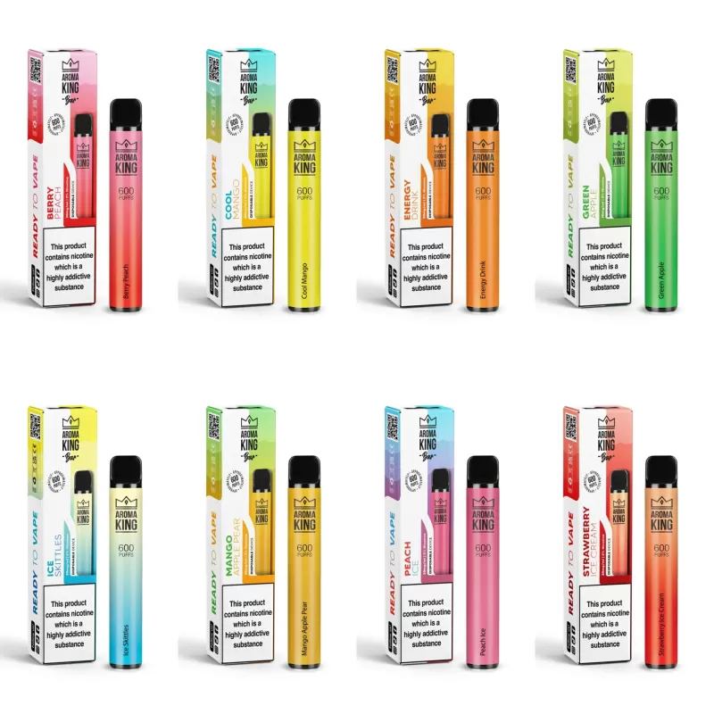 Aroma King 600 Prefilled Vape 0MG NO Nicotine