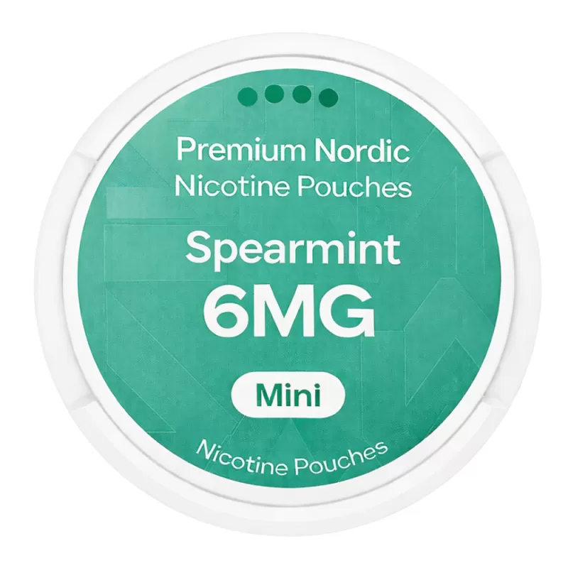 Premium Nordic Pouches Spearmint 6MG