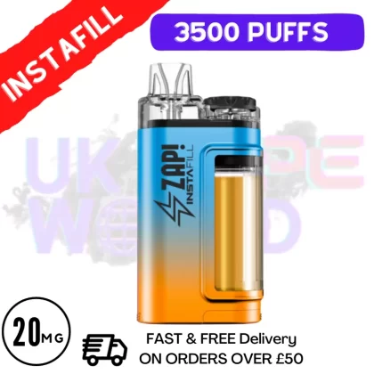 Zap Instafill Bar 3500 Puff Pineapple ICE