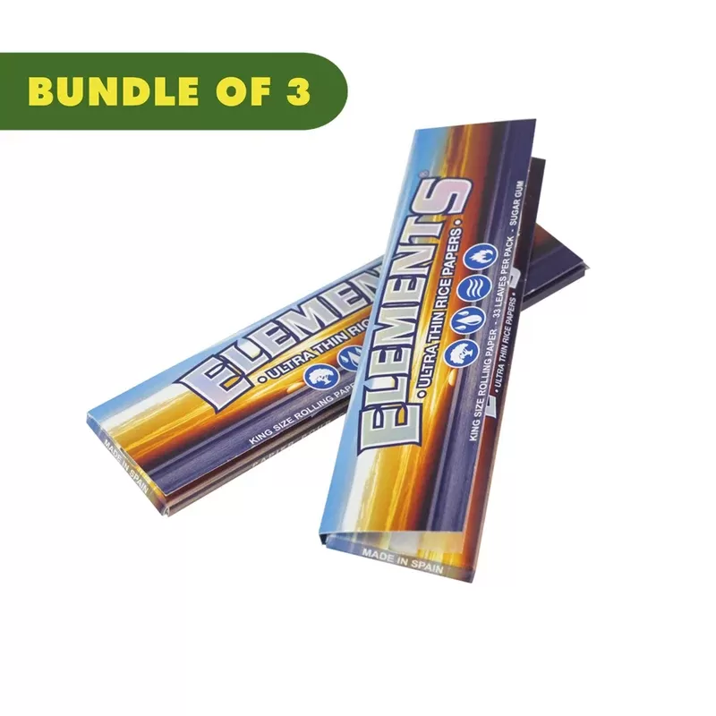 Elements Rolling Papers – 3 Pack