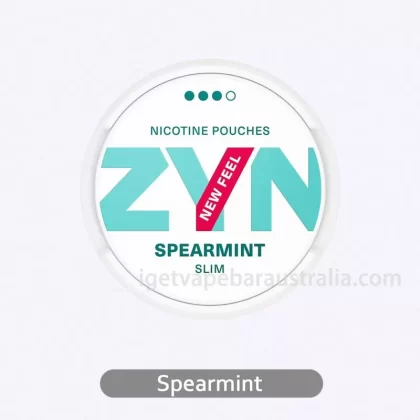 ZYN Slim Spearmint 9MG – Crisp Spearmint Kick with Strong Impact
