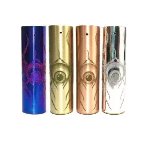 2019 ROGUE Spider’s Eyes Style Mod 24mm Diameter 18650 Battery Copper Brass Metal Material FIT 510 Thread Atomizer E-cigarettes Vaporizer