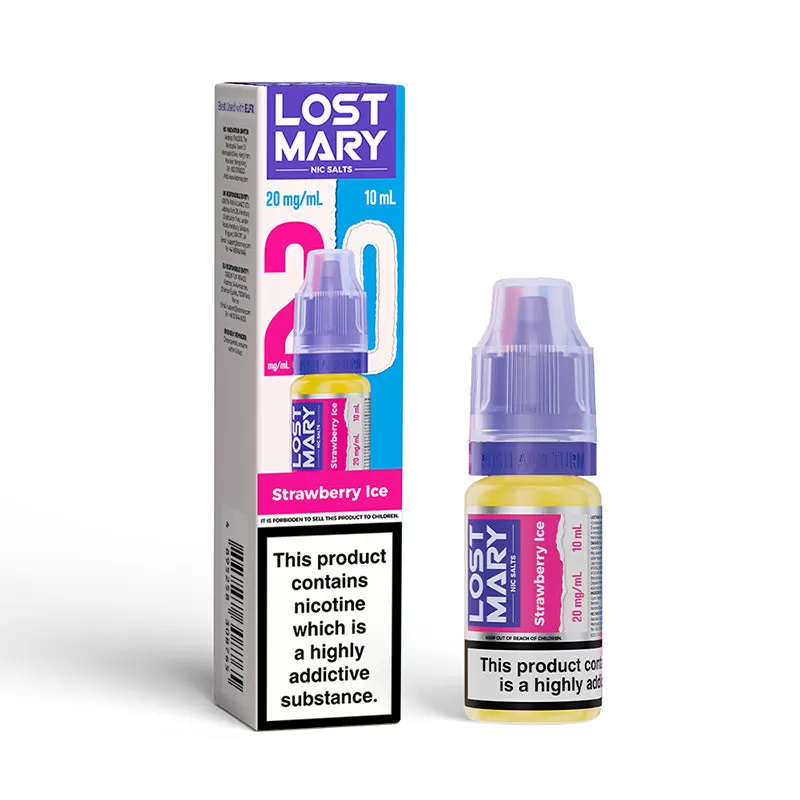Strawberry Ice Nic Salt 10ml
