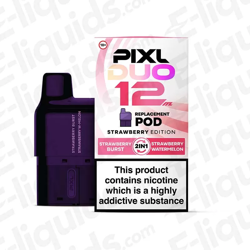 PIXL Duo 12 Strawberry Edition Prefilled Pod