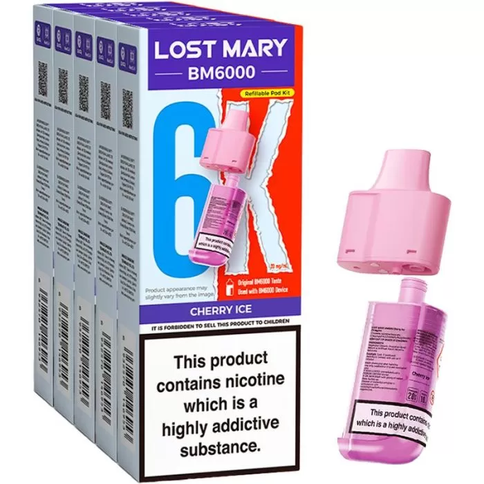 BM6000 Prefilled Pods (5 Pack)