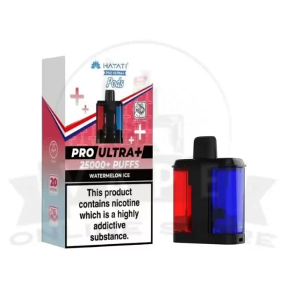 Watermelon Ice Hayati Pro Ultra Plus 25000 Prefilled Pods