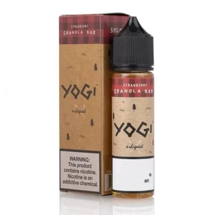 Yogi Strawberry Granola Bar 60ml E-Option | Sweet Strawberry & Crunchy Granola Dessert Blend